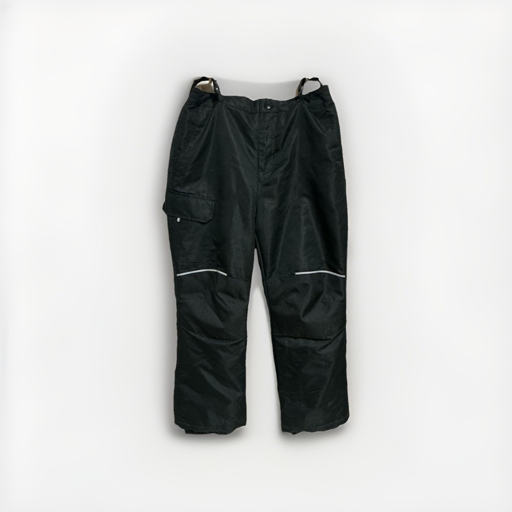 Swiss Tech Youth Ski/Snowboard Pants, Unisex, Size‎ L/G (10-12) Black